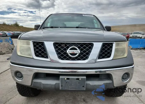2005 Nissan Frontier Crew Cab Le из США, поврежденный, VIN 1N6AD07W35C419742